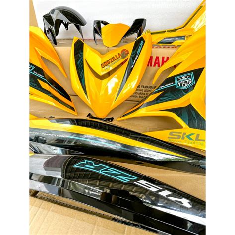 Coverset Y Zr Kuning Hitam Original Hly Yamaha Y V V V