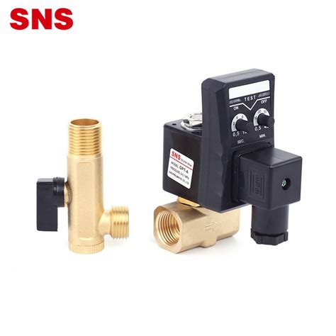 China SNS 3v Series Solenoid Valve Electric 3 Way Control Valve