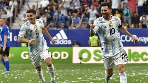 Video Messi Scores Five Goals Against Estonia