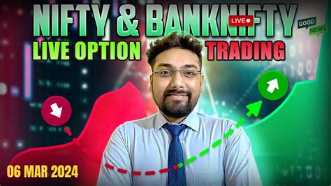 6 March Nifty 50 Live Trading Live Intraday Trading Today Bank