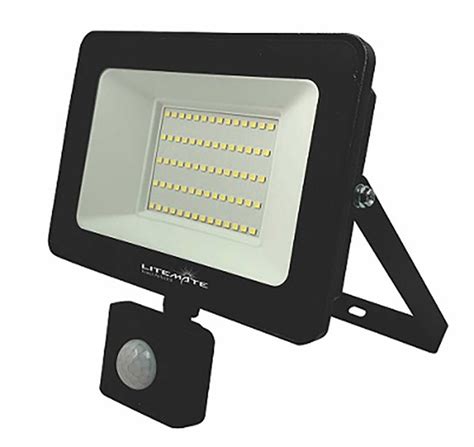 Litemate Led Floodlight With Pir Sensor Watt Shop Today Get It