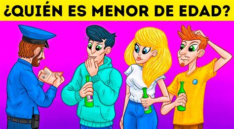 ¿quién Es Menor De Edad Tu Respuesta Al Test Revelará Cuál Es Tu Mayor Debilidad