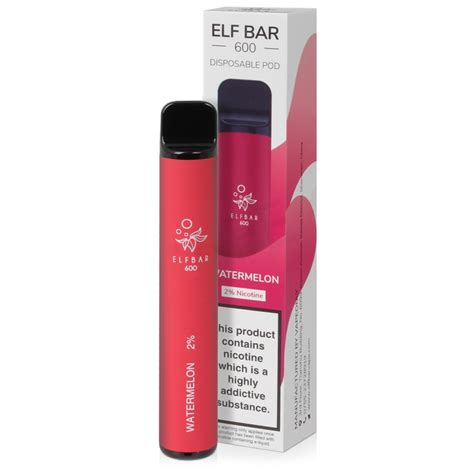 Elf Bar 600 Watermelon Disposable Vape