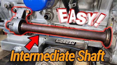 Honda Accord Prelude Installing Axle Seal Intermediate Shaft