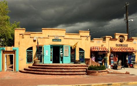 Old Town Albuquerque Before An Afternoon Storm Beautiful Vacation Spots Land Of