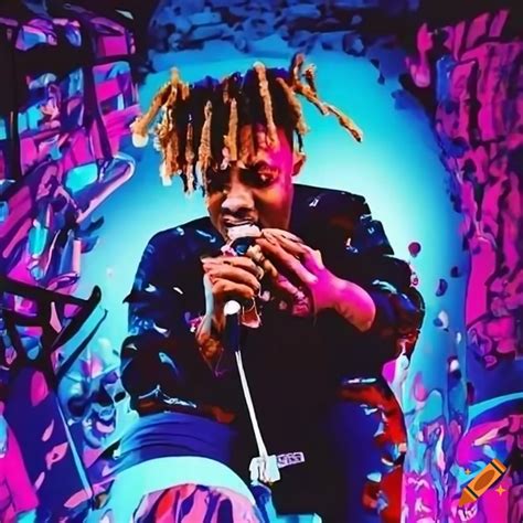 Juice Wrld Rock N Roll On Craiyon