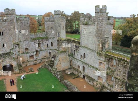 Interior of bodiam castle hi-res stock photography and images - Alamy