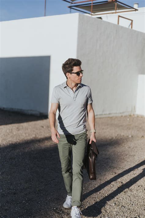 How To Wear A Polo Shirt 11 Outfit Ideas For Guys The Modest Man