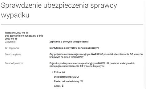 Sprawdzanie polisy OC po numerze rejestracyjnym jak to zrobić