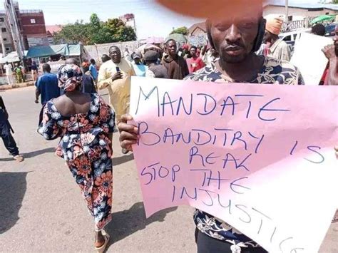 Plateau Heavy Protests Following Appeal Courts Sack Of 4 Nass Members Politics Nigeria