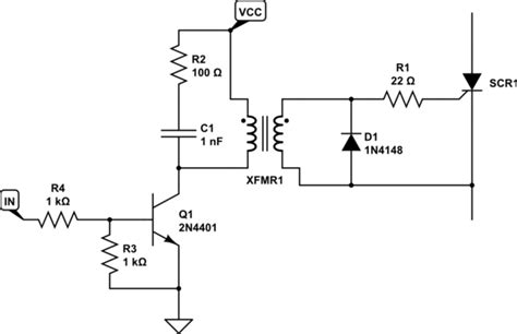 Circuit Design Scr Gate Drive Options When Optotriacs Not Suitable Due To High Voltage Of