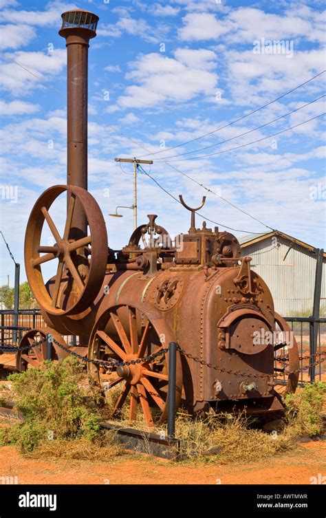 Abandoned And Rusty Steam Engine Stock Photo Alamy