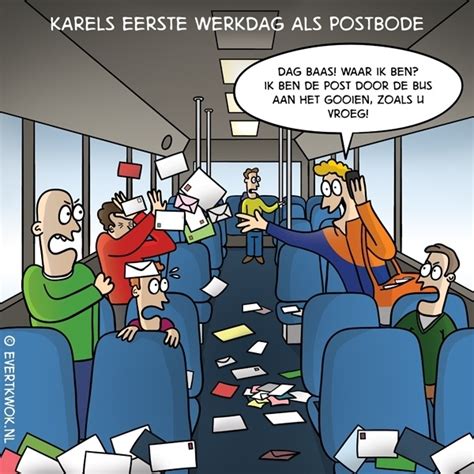 Karels Eerste Werkdag Als Postbode Yoors