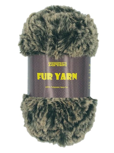 Zarela Faux Fur Yarn Wool 50g Ebay