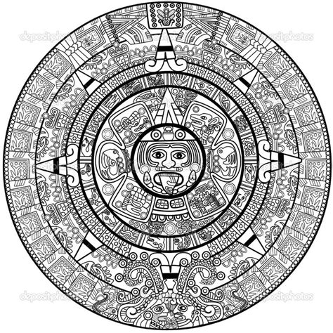 Mayan Calendar Clipart at GetDrawings | Free download