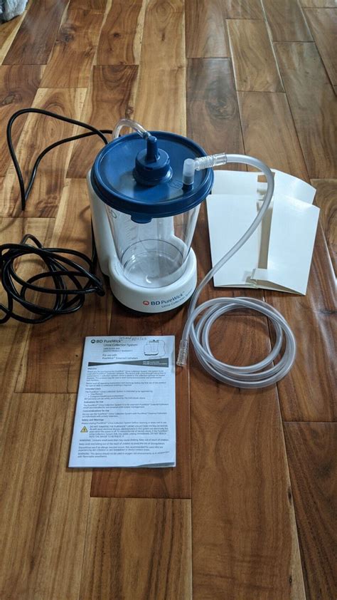 Bd Pure Wick Pw200 Female Urine Collection System Wbattery Back Up Ebay