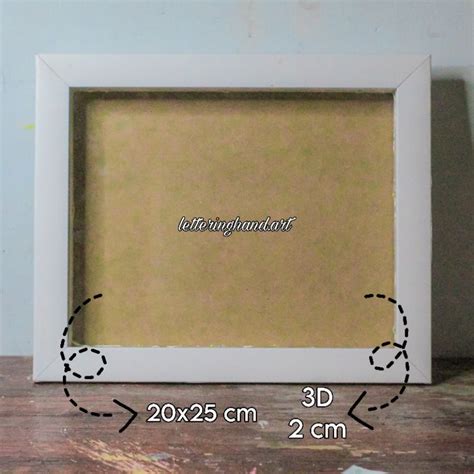 Jual Bingkai Mahar Pigura D X Cm Bingkai Frame Scrapbook Frame