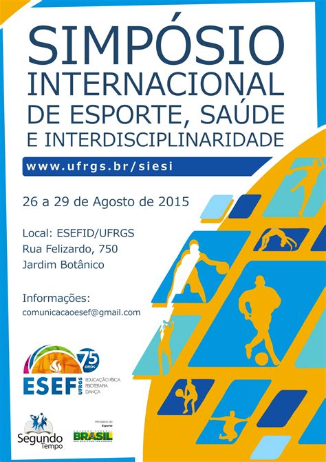 Conferência comemora 75 anos da ESEF UFRGS Universidade Federal do