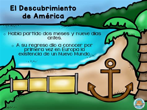 Descubrimiento De America Tarjetas 4 Imagenes Educativas