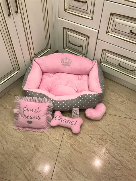 Pink Luxury Dog Beds