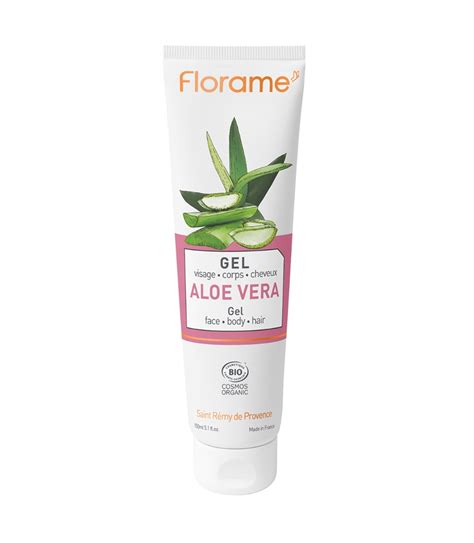 BIO Gel Gesicht Körper Haare Aloe Vera Florame 150ml