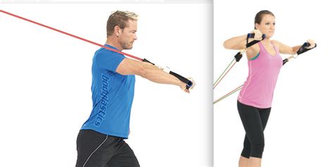 Chest Press With Resistance Bands