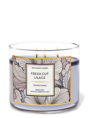 FRESH CUT LILACS Büyük Mum Bath Body Works