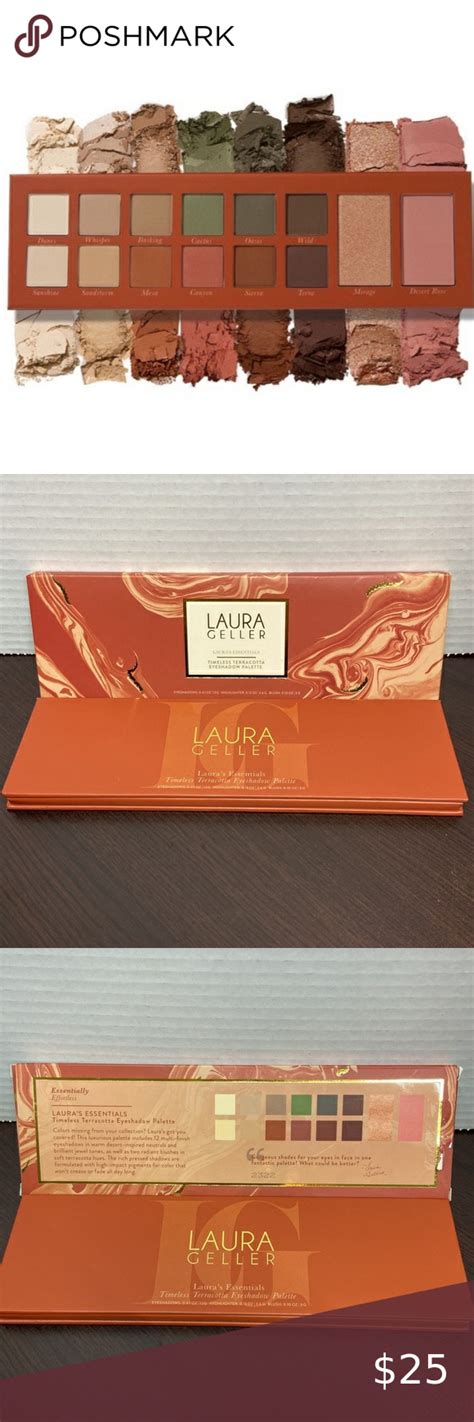 Laura Geller Timeless Terracotta Multi Finish Eye Face Palette In