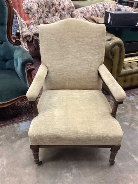 Lot 1112 Late Victorian Armchair