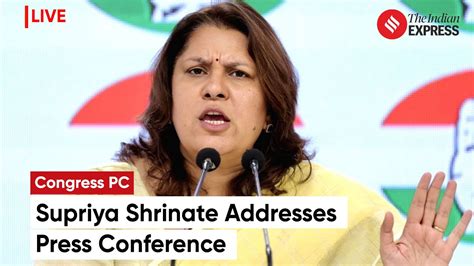 Live Congress Leader Supriya Shrinate Addresses Press Conference At