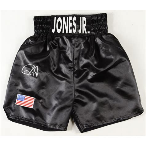 Roy Jones Jr Signed Boxing Trunks Beckett Pristine Auction