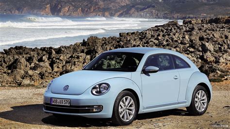 Light Blue Volkswagen Beetle