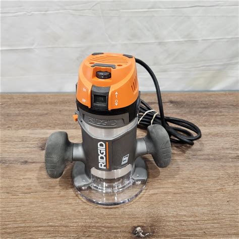 As Is Ridgid 11 Amp 2 Hp 12 In Corded Fixed Base Router