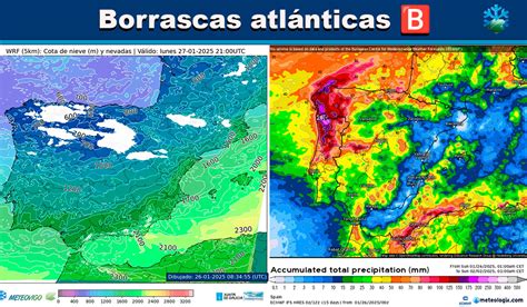 As Va A Llover Y Nevar En Espa A Durante Los Pr Ximos D As Con Las