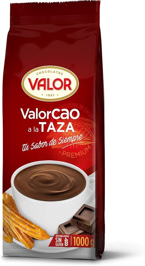 Chocolat A La Taza Sans Gluten 1 Kg Valor Amazon Fr Epicerie