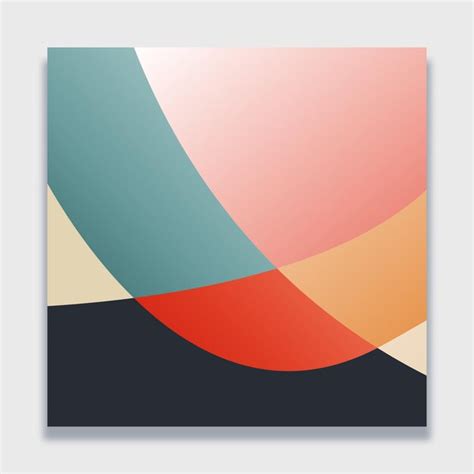 premium vector square social media template background