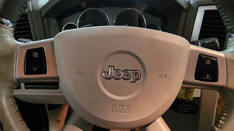 Jeep Grand Cherokee Steering Wheel Air Bag Removal Replacement