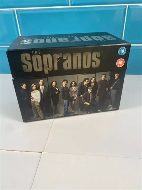 The Sopranos Complete Seasons Series Dvd Box Set Region Uk Europe