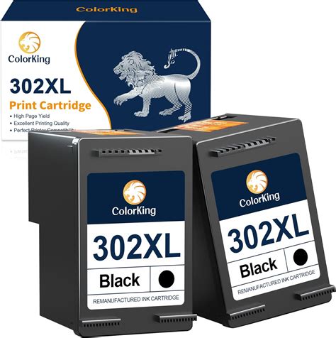 ColorKing Rigenerato Cartucce Di Inchiostro Compatibili Per HP 302 XL