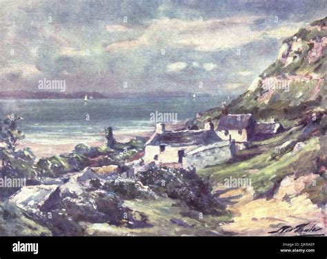 Old Welsh Landscape Painting Hi Res Stock Photography And Images Alamy