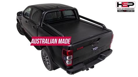 Hsp Roll R Cover Dual Cab With Ranger Fx4 Extended Sports Bar Youtube