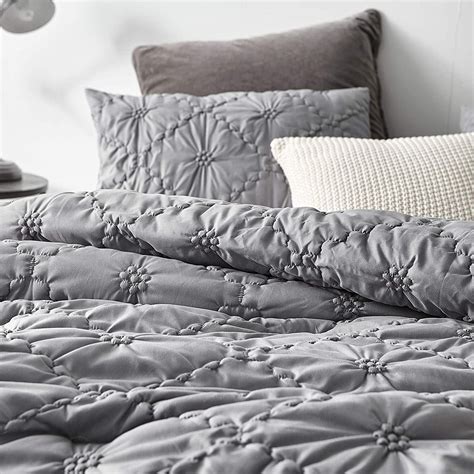 Farmhouse Morning Alloy Textured Oversized Comforter Set – Overstock