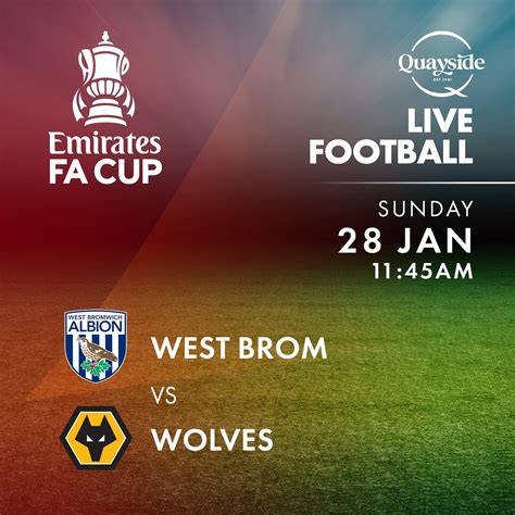 West Brom vs Wolves - 28th January 2024 — Quayside