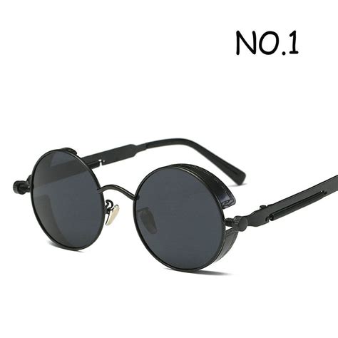 Jahrgang Retro Polarisierte Steampunk Sonnenbrille Grandado