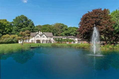 The Cheshire Mansion With Its Own Lake And Helicopter Pad Cheshire Live