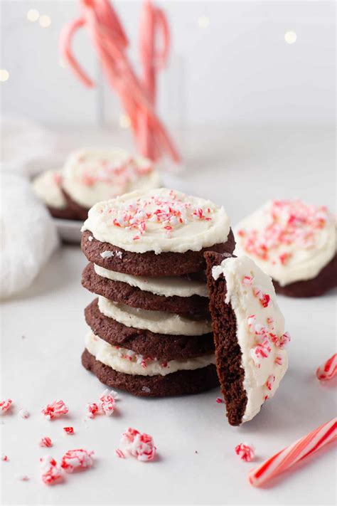 Double Chocolate Peppermint Cookies 365 Days Of Baking