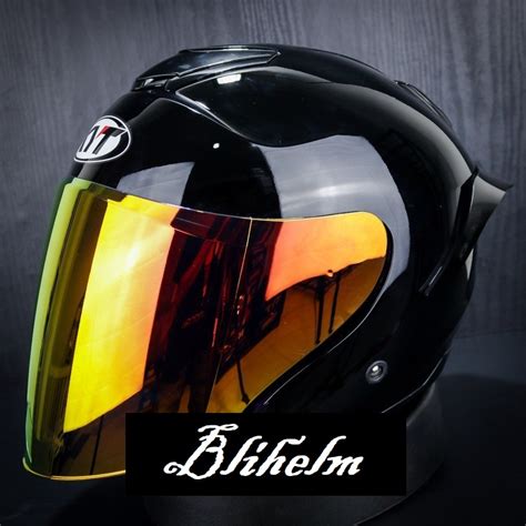 Jual Helm Kyt Kyoto R Black Metalic Half Face Original Product Kyt