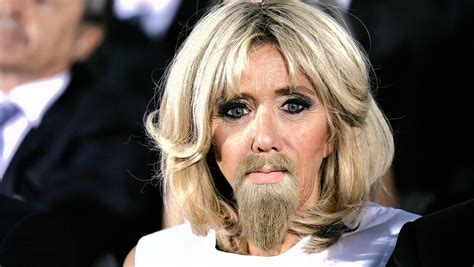 Brigitte Macron beard by AGummyBear on DeviantArt