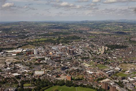 Aerial Photographs Of Stoke On Trent Uk