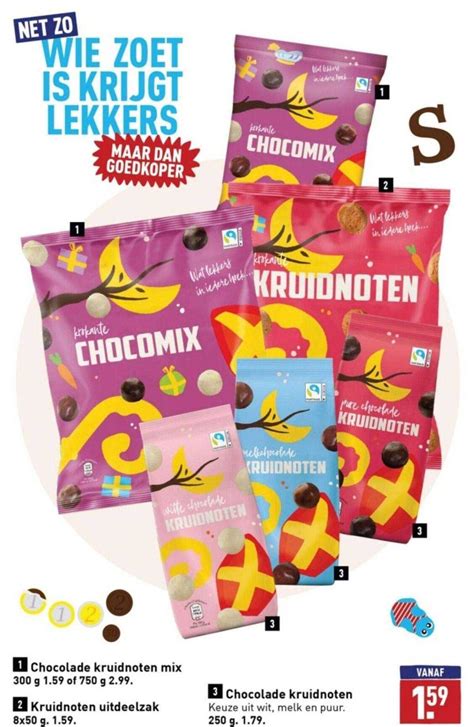 Chocolade Kruidnoten Mix Of Kruidnoten Uitdeelzak Of Chocolade